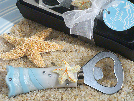Beach Theme Starfish Design Bottle Opener