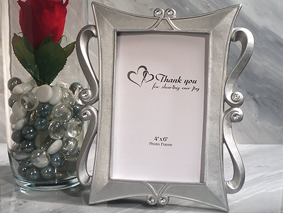 Classically Styled Silver Photo Frame