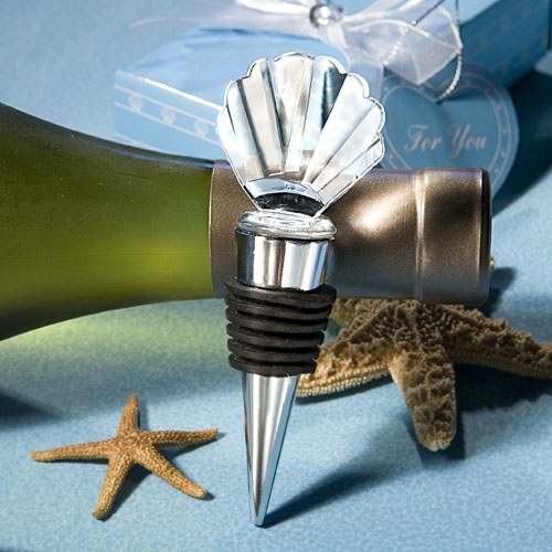 Choice Crystal Shell Design Wine Stopper