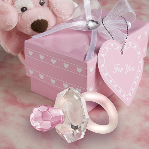 Choice Crystal Pink Pacifier