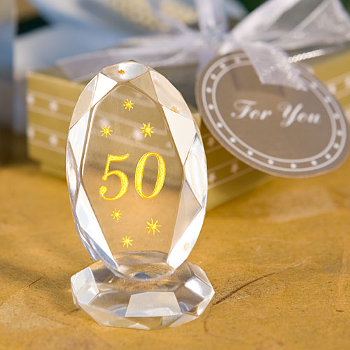 Choice Crystal Collection “50” Plaque