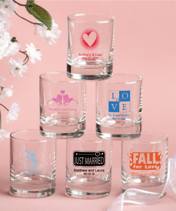 Personalized Shot Glass/Votive Holder - Click Image to Close