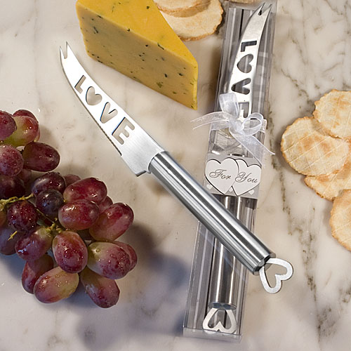 "Amore" Stainless Steel Cheese Knife