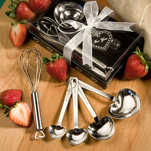 Measuring Spoon and Whisk Favour Set