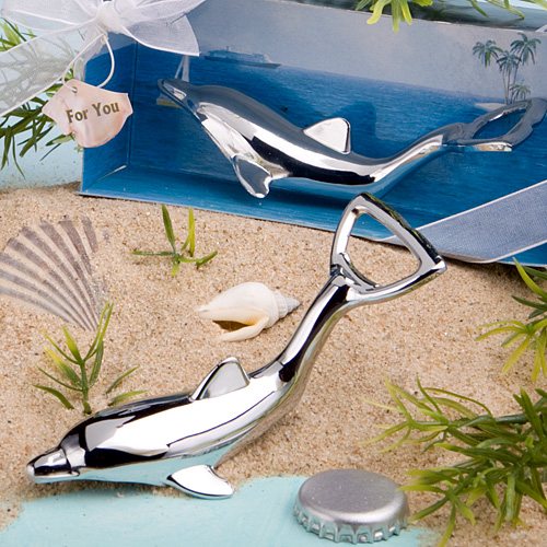 Dolphin Bottle Openers in Diorama Box