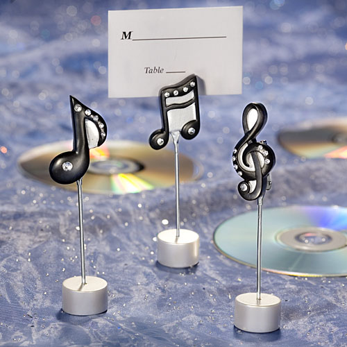 Musical Note Place Card/Photo Holders