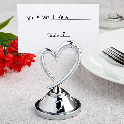 Heart Themed Place Card Holder
