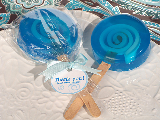 Sweet Treats Blue Lollipop Soap
