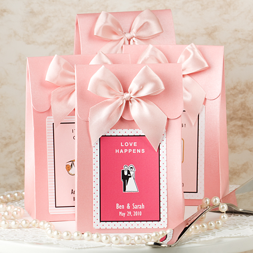 Pink “Delivered with Love” Boxes