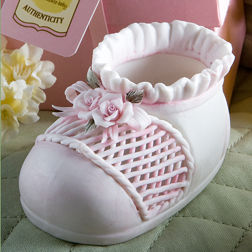 Capodimonte Collection Pink Baby Bootie