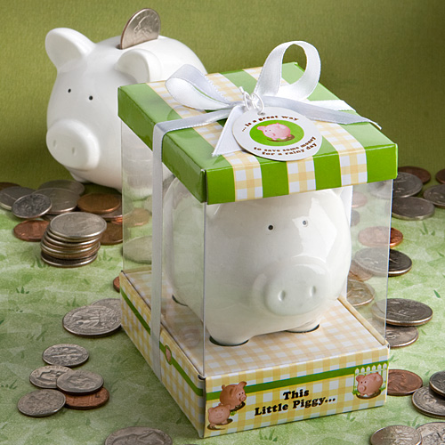 “This Little Piggy” Ceramic Bank