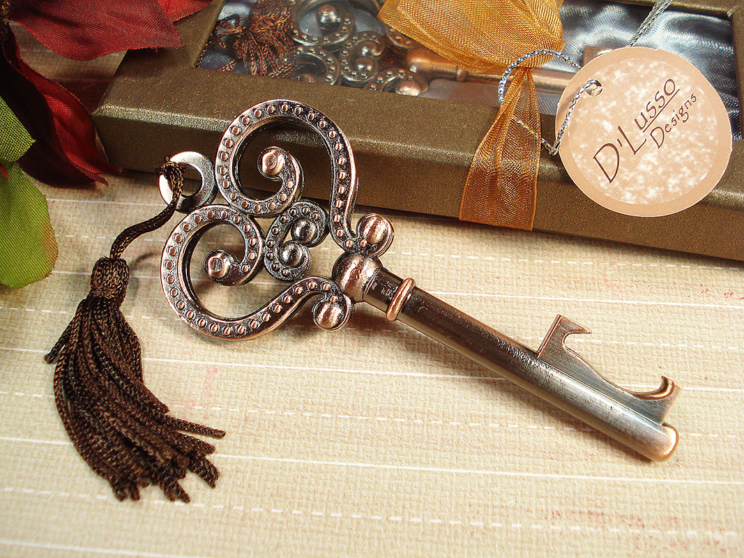 Antique Skeleton Key Bottle opener - Click Image to Close
