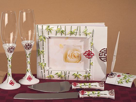Double Happiness Collection Wedding Accessories Set