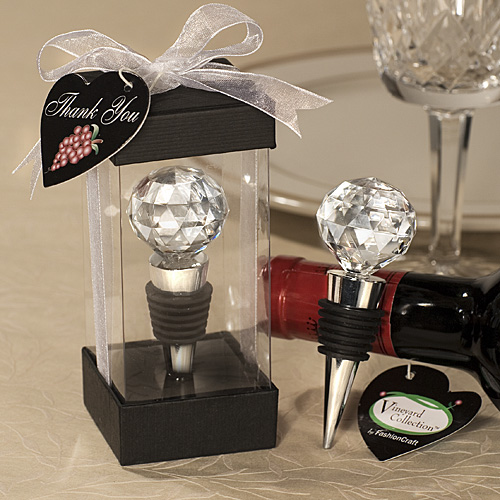Vineyard Collection™ Crystal Ball Design Wine Stopper