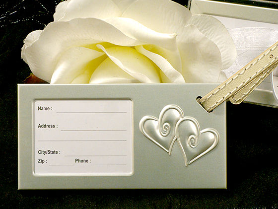 “Two Hearts That Beat As One” Luggage Tag