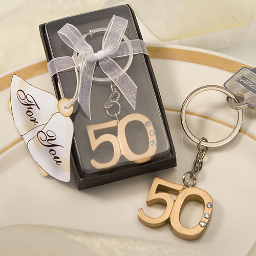 50th Anniversary Key Ring