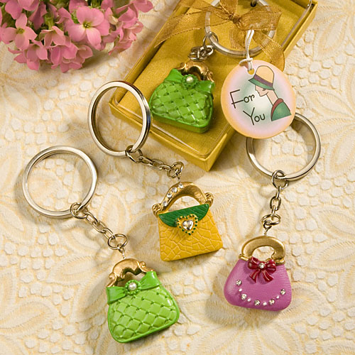 Whimsical Purse Design Key Chain Favours