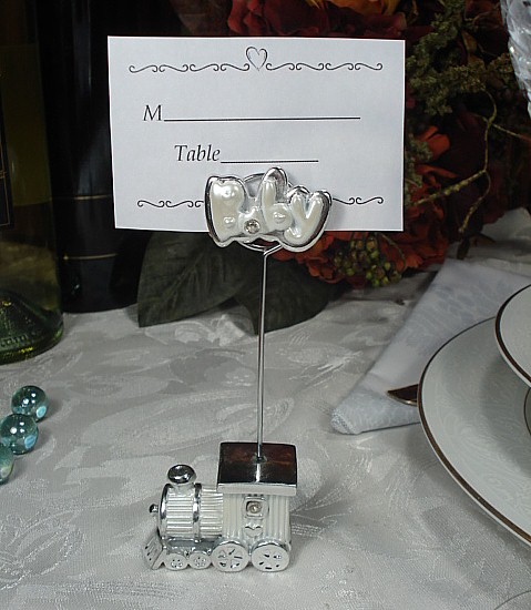 Train Place Card Holder