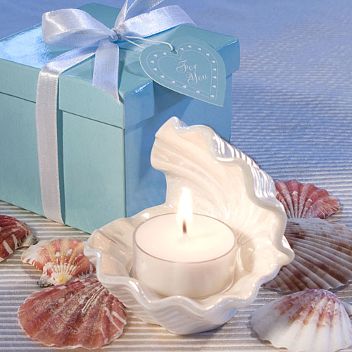 Shell Design Candle